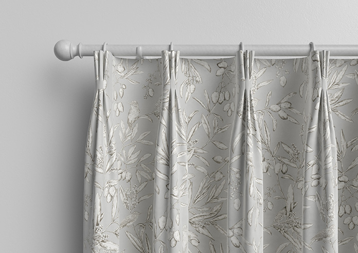 Aviary Velvet, Feather Grey - Made to Measure Curtain - Image 11